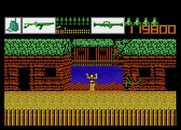 Alien Brigade for Atari 7800 - Don't shoot the civilians!