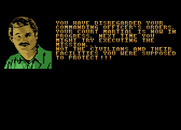Alien Brigade for Atari 7800 - Here's one way to lose a mission...