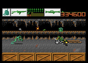 Alien Brigade for Atari 7800 - On to the next, alien infested area...