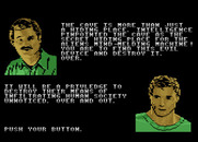 Alien Brigade for Atari 7800 - Overview of the next mission.