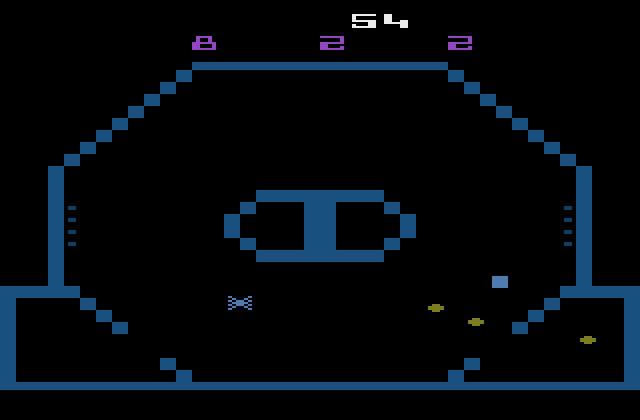Reactor Atari 2600 Screenshot: Game start.