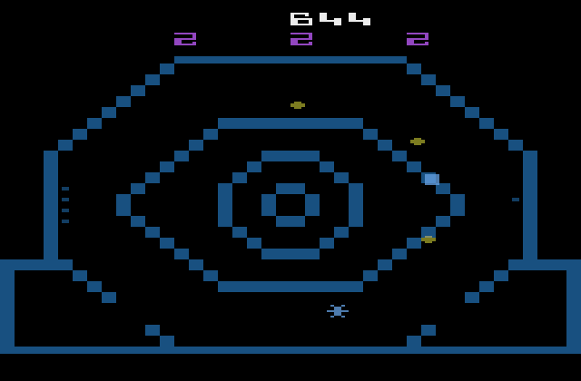 Reactor Atari 2600 Screenshot: The reactor core begins to expand!
