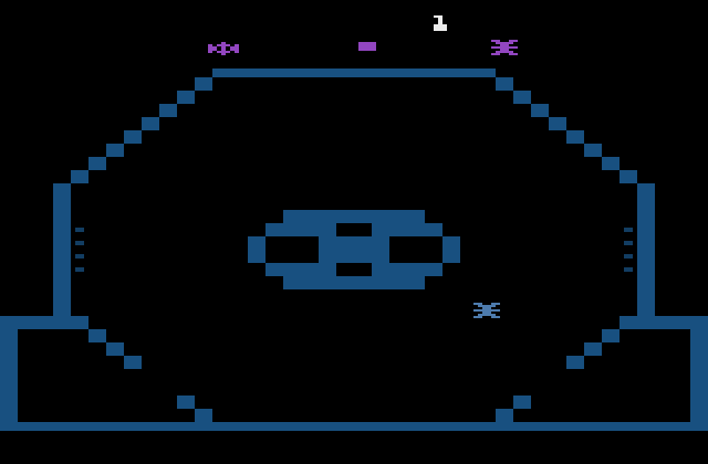 Reactor Atari 2600 Screenshot: Starting screen.
