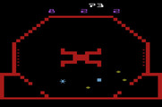 Reactor for Atari 2600 - Use the decoys to lure particles...