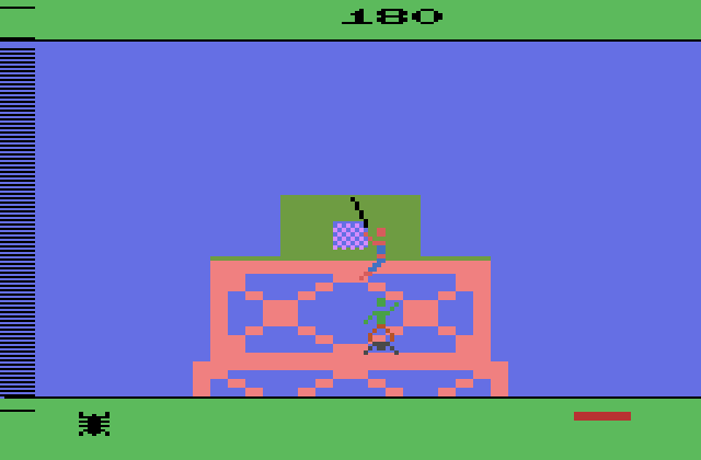 Spider-Man Atari 2600 Screenshot: At the top again...