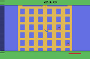 Spider-Man for Atari 2600 - Spider-Man falling again... uh oh!