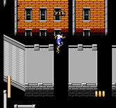 Rollergames for NES / Famicom - Jumping over a gap...