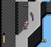 Rollergames for NES / Famicom - Another opponent approaches, be ready!