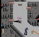 Rollergames for NES / Famicom - Don't slip on the oil!