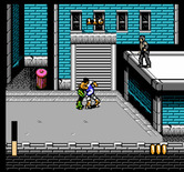 Rollergames for NES / Famicom - Final fight of this level...
