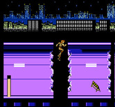 Rollergames for NES / Famicom - More gaps in the road; don't fall!
