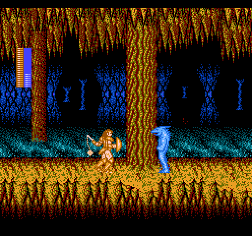 Castle of Dragon NES / Famicom Screenshot: More bizarre creatures appear!