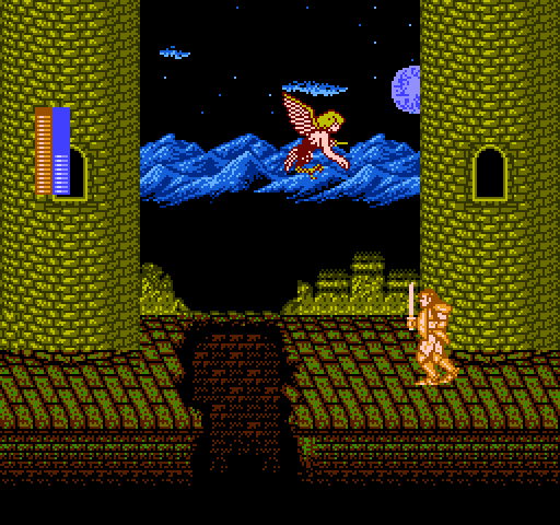 Castle of Dragon NES / Famicom Screenshot: Some enemies can fly!