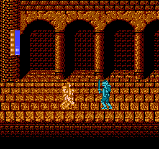 Castle of Dragon NES / Famicom Screenshot: Another knight attacks!