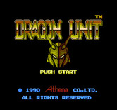 Castle of Dragon for NES / Famicom - Title screen (Japanese version).