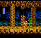 Castle of Dragon for NES / Famicom - This guy is huge...must be the end of the level!