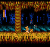 Castle of Dragon for NES / Famicom - Pick up the sword icon for a power up.
