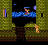 Castle of Dragon for NES / Famicom - Some enemies can fly!