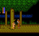 Castle of Dragon for NES / Famicom - This guy is much larger than me! It will be a tough battle...