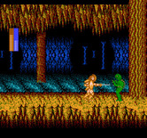 Castle of Dragon for NES / Famicom - Attacking with my sword.