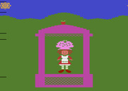 Strawberry Shortcake: Musical Match-Ups for Atari 2600 - The starting screen.
