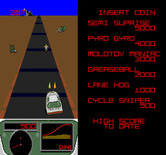 Spy Hunter II for Arcade - Driving along...