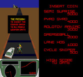 Spy Hunter II for Arcade - Game start.