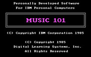 Music 101: Trivia from Mozart to Motown for IBM PC/Compatibles - Title screen 1.