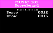 Music 101: Trivia from Mozart to Motown for IBM PC/Compatibles - So far, player two is ahead...