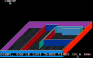 NovaTron for IBM PC/Compatibles - Game over.