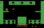 Sky Skipper for Atari 2600 - Preparing to bomb a gorilla...