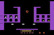 Sky Skipper for Atari 2600 - Don't get hit by the clouds flying through this passage!
