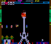 Sky Skipper for Arcade - Gorilla knocked down...collect the animals!
