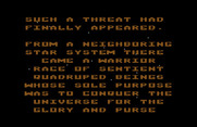 Quest of the Space Beagle for Commodore 64 - Introduction continued...