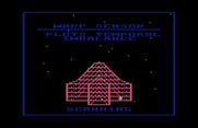 Quest of the Space Beagle for Commodore 64 - When entering hyperspace you'll need to play this follow-the-leader type game.