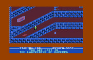 Quest of the Space Beagle for Commodore 64 - Entering the Labyrinths of Kamerra.