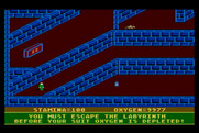 Quest of the Space Beagle for Atari 8-bit - Escape before your oxygen is depleted!