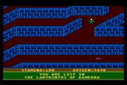 Quest of the Space Beagle for Atari 8-bit - Lost in the maze.