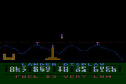 Jupiter Mission 1999 for Atari 8-bit - My fuel is very low!