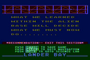 Jupiter Mission 1999 for Atari 8-bit - So...what must we do now?