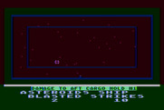 Jupiter Mission 1999 for Atari 8-bit - I'm hit!