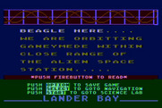 Jupiter Mission 1999 for Atari 8-bit - Time to land on an alien space station...