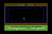 Jupiter Mission 1999 for Commodore 64 - An asteroid destroyed!