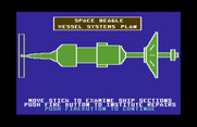 Jupiter Mission 1999 for Commodore 64 - Instructions on how to repair the Space Beagle.