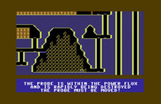 Jupiter Mission 1999 for Commodore 64 - Uh oh, this looks like a dangerous situation...