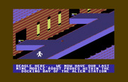 Jupiter Mission 1999 for Commodore 64 - Beagle here...time to guide a robot past some alien guns!