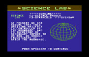 Jupiter Mission 1999 for Commodore 64 - Looks like the next step is to investigate the moonbase we found...