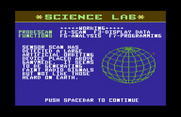 Jupiter Mission 1999 for Commodore 64 - Picking up something here...