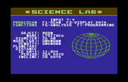 Jupiter Mission 1999 for Commodore 64 - Sending out probes to gather some data...