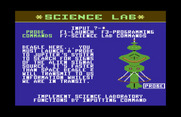 Jupiter Mission 1999 for Commodore 64 - Here's the science lab...